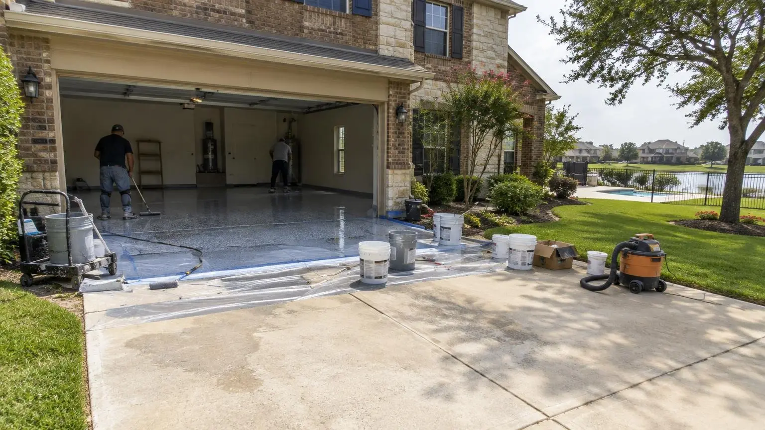 Epoxy Flooring in Sugar Land, TX